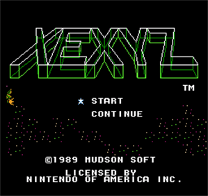 Xexyz - Screenshot - Game Title Image