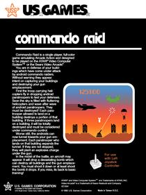 Commando Raid - Box - Back Image