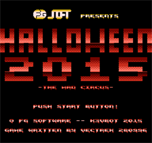 Halloween 2015: NintendoAge Scare Cart - Screenshot - Game Title Image