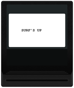 Surf's Up - Fanart - Cart - Front Image