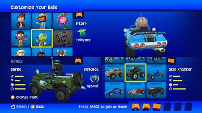Beach Buggy Racing 2 - Screenshot - Game Select