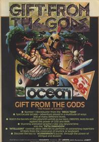 Gift from the Gods - Advertisement Flyer - Front Image