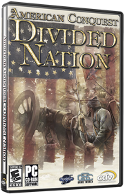 American Conquest: Divided Nation - Box - 3D Image