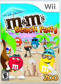 M&M's Beach Party - Box - Front - Reconstructed Image