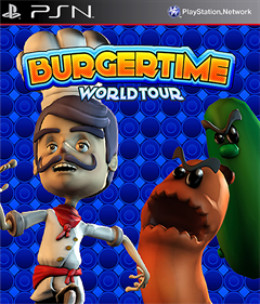 BurgerTime: Worldtour - Fanart - Box - Front Image