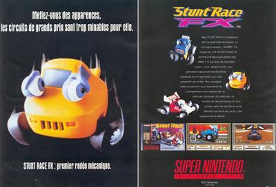 Stunt Race FX - Advertisement Flyer - Front Image