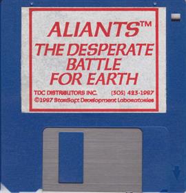 Aliants: The Desperate Battle for Earth! - Disc Image