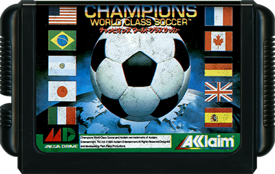 Champions World Class Soccer - Cart - Front Image