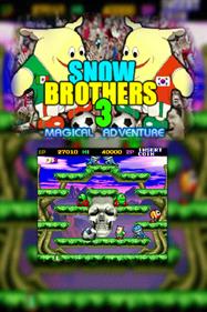 Snow Brothers 3: Magical Adventure - Fanart - Box - Front Image