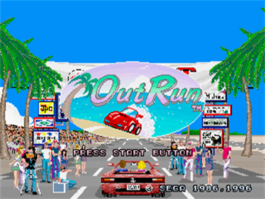 Sega Ages: OutRun - Screenshot - Game Title Image