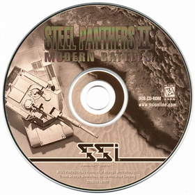 Steel Panthers II: Modern Battles - Disc Image