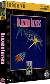 Blazing Lazers - Box - 3D Image