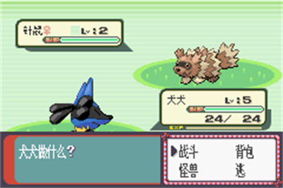 Pokémon Emerald Lucario - Screenshot - Gameplay Image