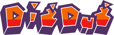 Dig Dug - Clear Logo Image