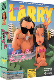 Leisure Suit Larry III: Passionate Patti in Pursuit of the Pulsating Pectorals - Box - 3D Image
