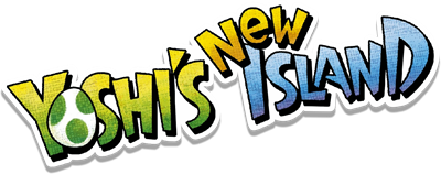 Yoshi's New Island - Clear Logo Image
