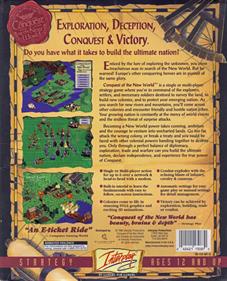 Conquest of the New World - Box - Back Image