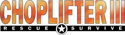 Choplifter III: Rescue-Survive - Clear Logo Image
