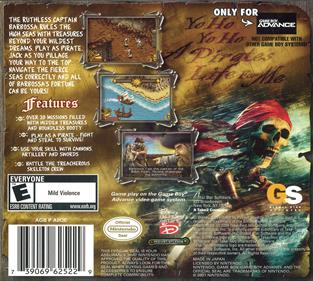Pirates of the Caribbean: The Curse of the Black Pearl - Box - Back Image