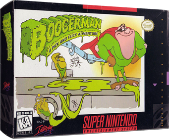 Boogerman: A Pick and Flick Adventure - Box - 3D Image