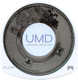 Monster Hunter Freedom - Disc Image