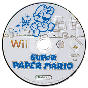 Super Paper Mario - Disc Image