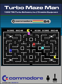Turbo Maze Man - Fanart - Box - Front Image