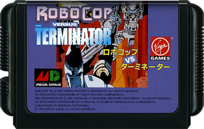 RoboCop Versus The Terminator - Cart - Front Image
