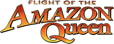 Flight of the Amazon Queen - Clear Logo Image