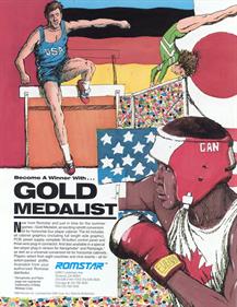 Gold Medalist - Advertisement Flyer - Front Image