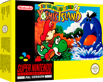 Super Mario World 2: Yoshi's Island - Box - 3D Image