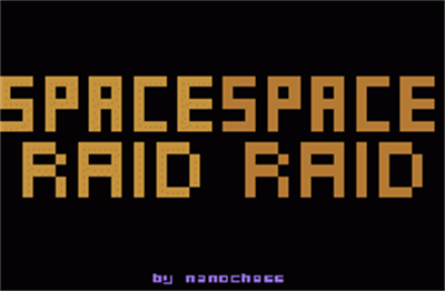Space Raid - Screenshot - Game Title Image