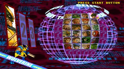 Marvel vs. Capcom 2 - Screenshot - Game Select Image