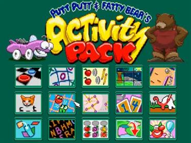 Putt-Putt and Fatty Bear's Activity Pack - Screenshot - Game Title Image