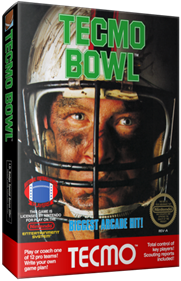 Tecmo Bowl 97 - Box - 3D Image