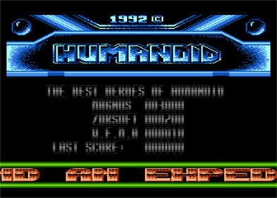 Humanoid - Screenshot - Game Title Image