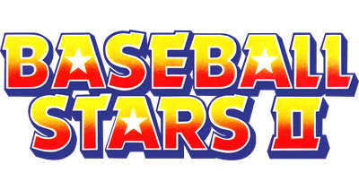 Baseball Stars II - Clear Logo Image
