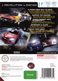 Need for Speed: Carbon - Box - Back Image