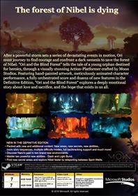 Ori and the Blind Forest: Definitive Edition - Fanart - Box - Back Image
