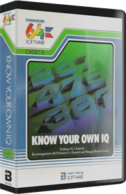 Know Your Own IQ - Box - 3D Image