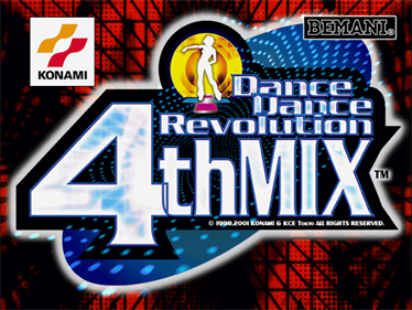 Dance Dance Revolution: 4th Mix - Screenshot - Game Title Image