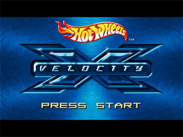 Hot Wheels: Velocity X - Screenshot - Game Title Image