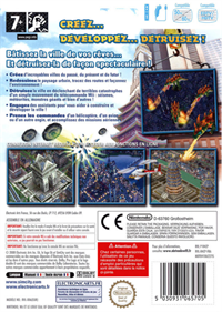 SimCity Creator - Box - Back Image