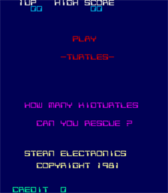 Turtles - Screenshot - Game Title Image