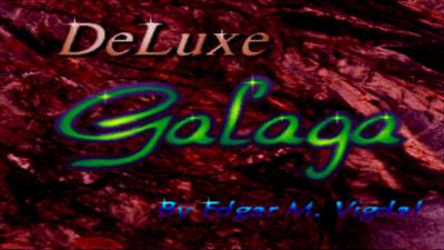 Deluxe Galaga - Screenshot - Game Title Image