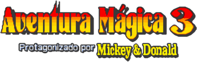 Mickey to Donald: Magical Adventure 3 - Clear Logo Image
