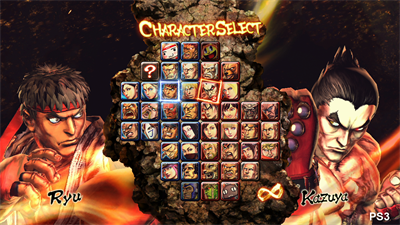 Street Fighter X Tekken - Screenshot - Game Select Image