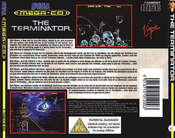 The Terminator - Box - Back Image