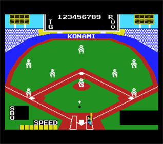 Konami's Baseball - Screenshot - Gameplay Image