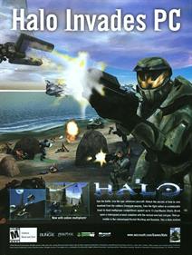 Halo: Combat Evolved - Advertisement Flyer - Front Image